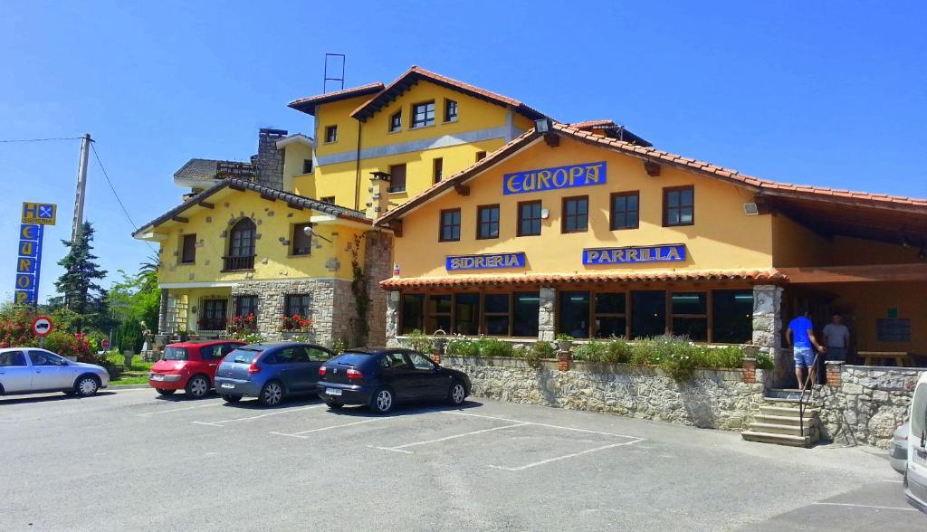 Hostal Europa San Roque del Acebal Eksteriør bilde