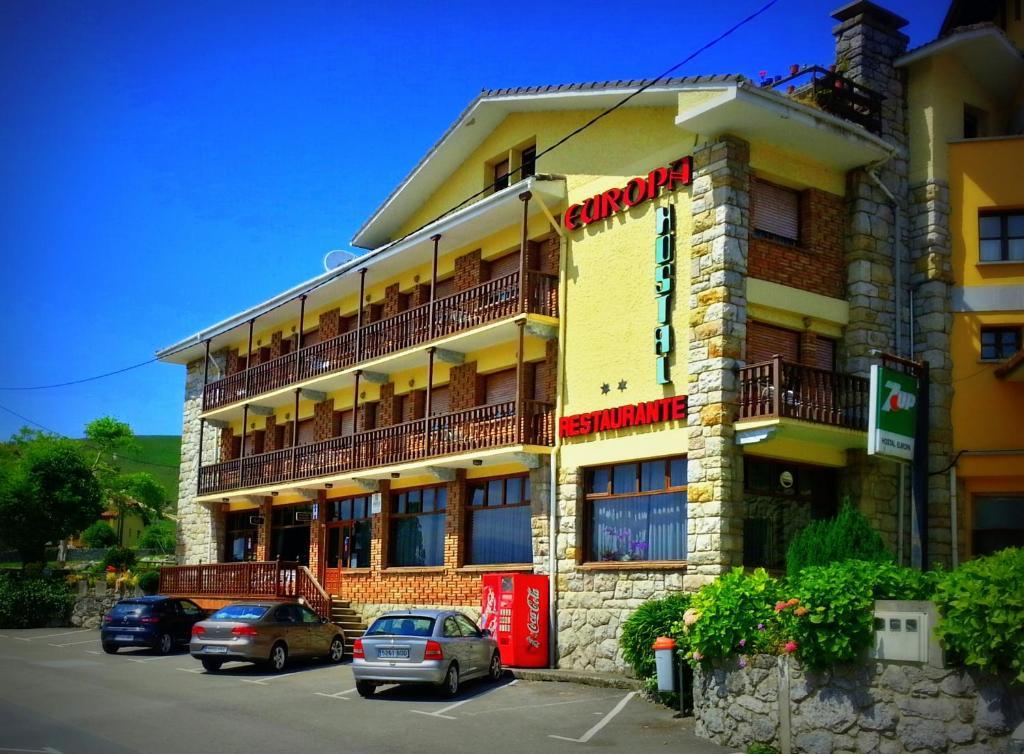 Hostal Europa San Roque del Acebal Eksteriør bilde